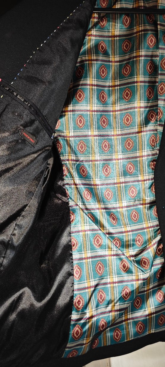 Siyah Erkek Takım Elbise Ceket - Görsel 4