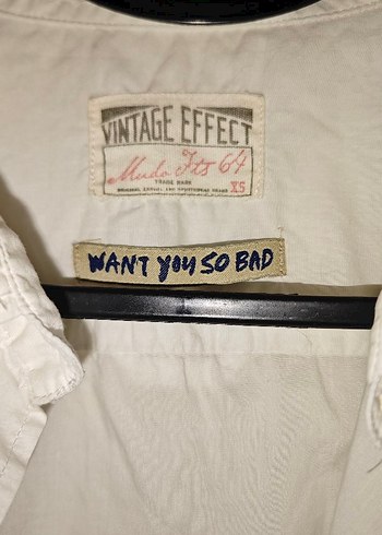 Kadın Beyaz Kolsuz Keten Gömlek - Görsel 2