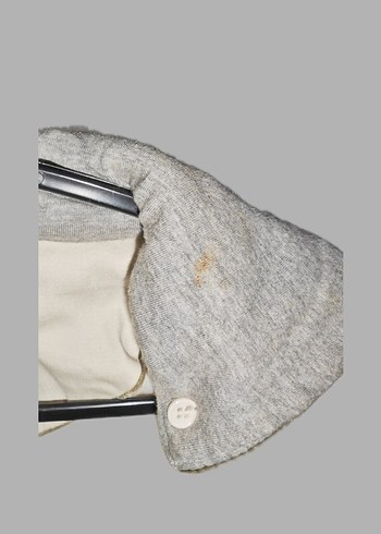 Düğmeli Beyaz Kadın Ceket - Görsel 8