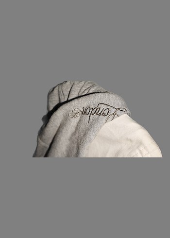 Düğmeli Beyaz Kadın Ceket - Görsel 7