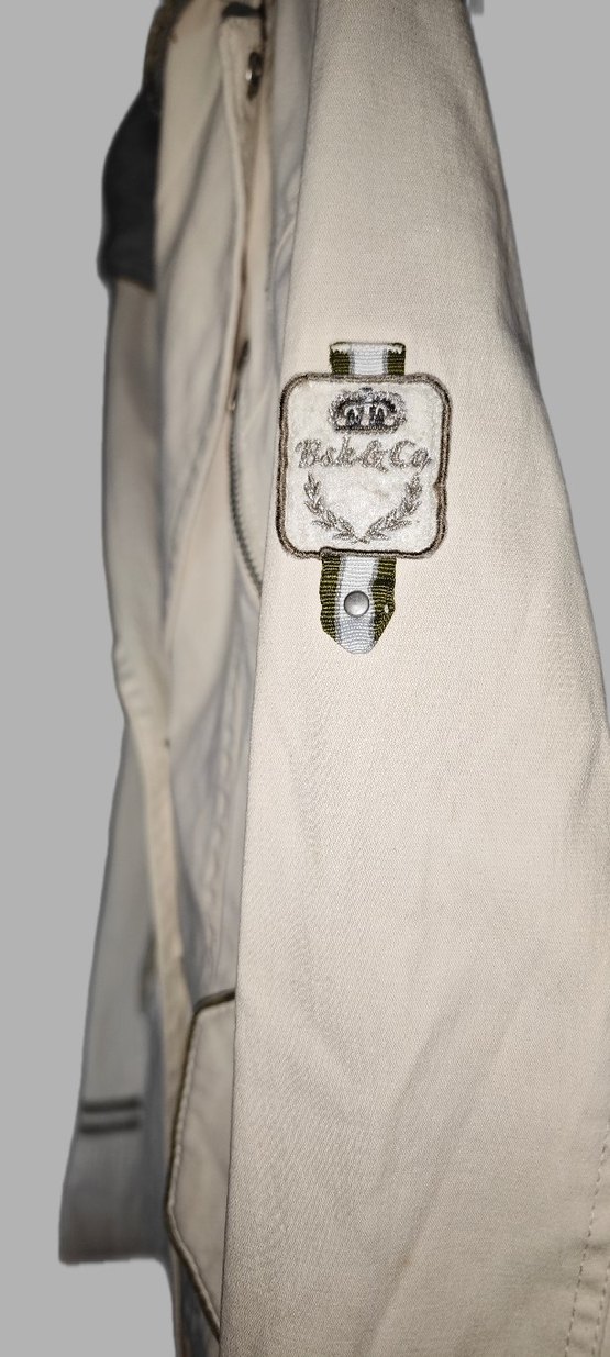 Düğmeli Beyaz Kadın Ceket - Görsel 5