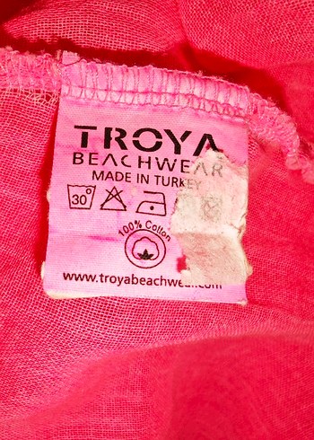 Pembe ve Beyaz 2'li plaj kıyafeti - Görsel 6