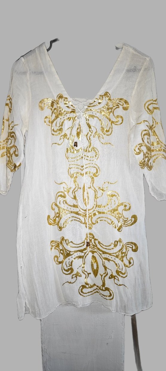 Pembe ve Beyaz 2'li plaj kıyafeti - Görsel 5