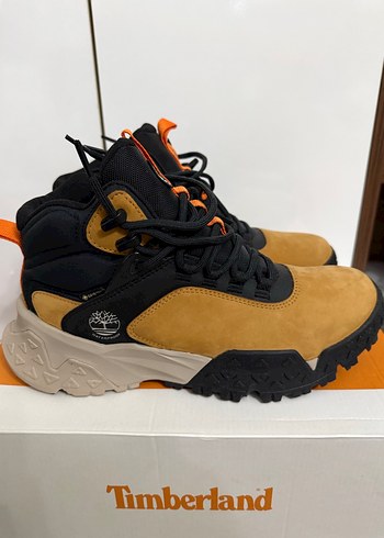 Timberland Motion Scramble Mid Goretex Erkek Açık Kahverengi 42 - Görsel 5