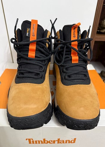 Timberland Motion Scramble Mid Goretex Erkek Açık Kahverengi 42 - Görsel 2
