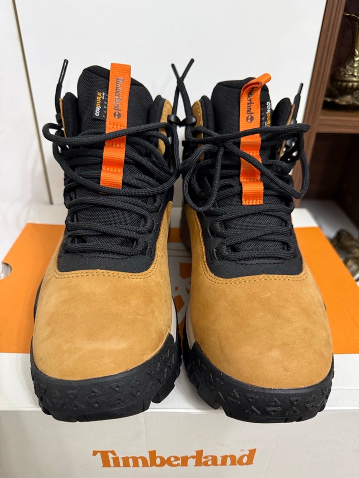 Timberland Motion Scramble Mid Goretex Erkek Açık Kahverengi 42 - Görsel 2