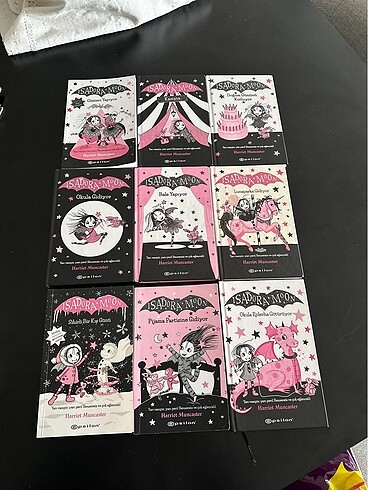 #isadoramoon kitap seti