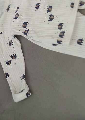 Pamuklu Uzun Kollu Erkek Bebek Takımı - Görsel 3