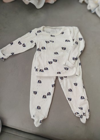 Pamuklu Uzun Kollu Erkek Bebek Takımı - Görsel 2