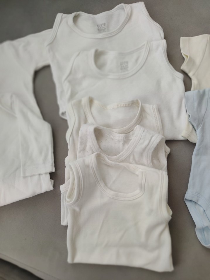 Beyaz Çocuk İçlik Üstü - Görsel 2