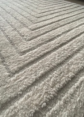 Gri Modern Desenli Halı - Görsel 3