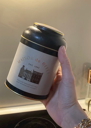 Beyaz Gri Çay Saklama Kutuları - Görsel 3