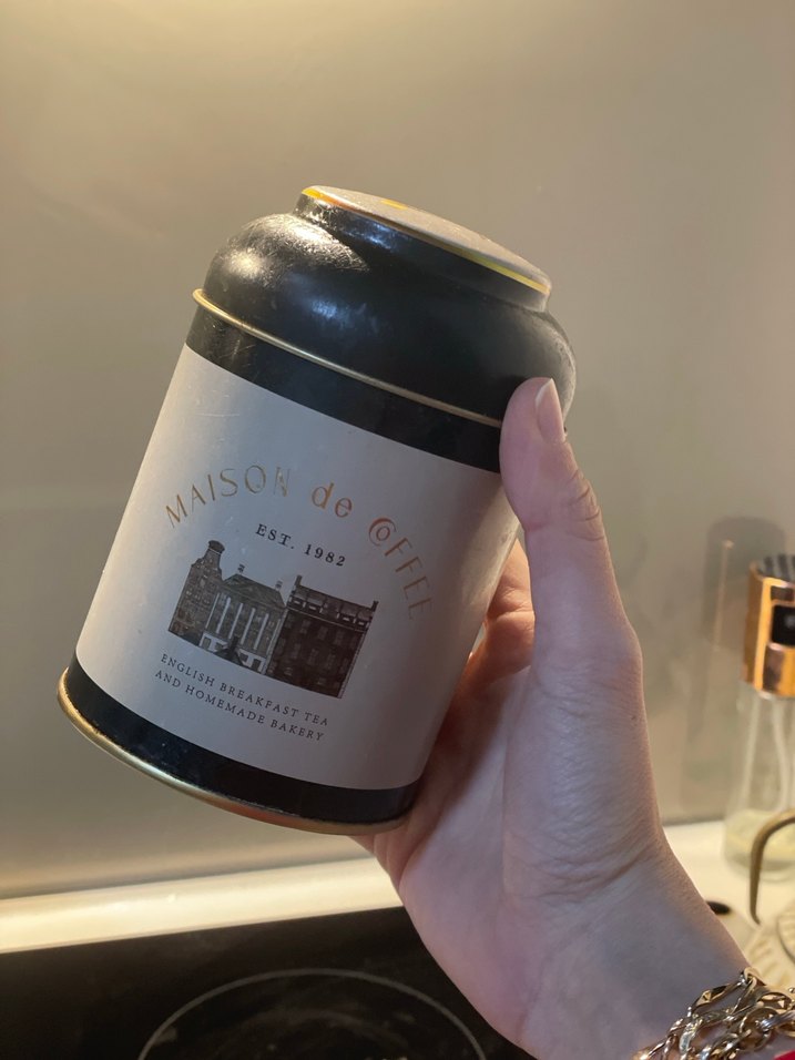 Beyaz Gri Çay Saklama Kutuları - Görsel 3