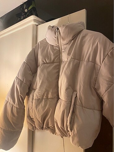 H&M Mont şişme beyaz