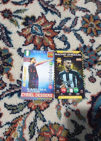 Çok Renkli Futbol Kartları (farklı seriler) - Görsel 13