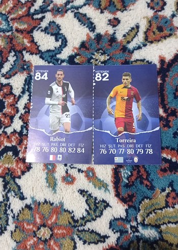 Çok Renkli Futbol Kartları (farklı seriler) - Görsel 8