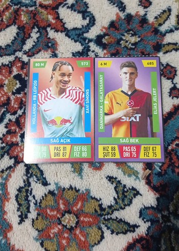 Çok Renkli Futbol Kartları (farklı seriler) - Görsel 7