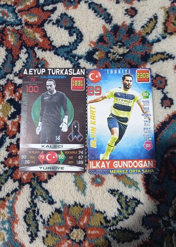 Çok Renkli Futbol Kartları (farklı seriler) - Görsel 2