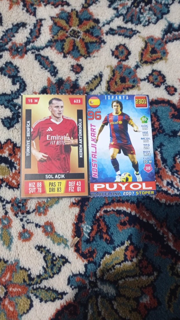 Çok Renkli Futbol Kartları (farklı seriler) - Görsel 4