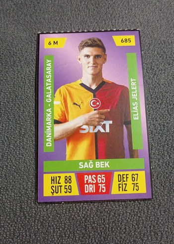 Elias Jelert futbol kartı - Görsel 3