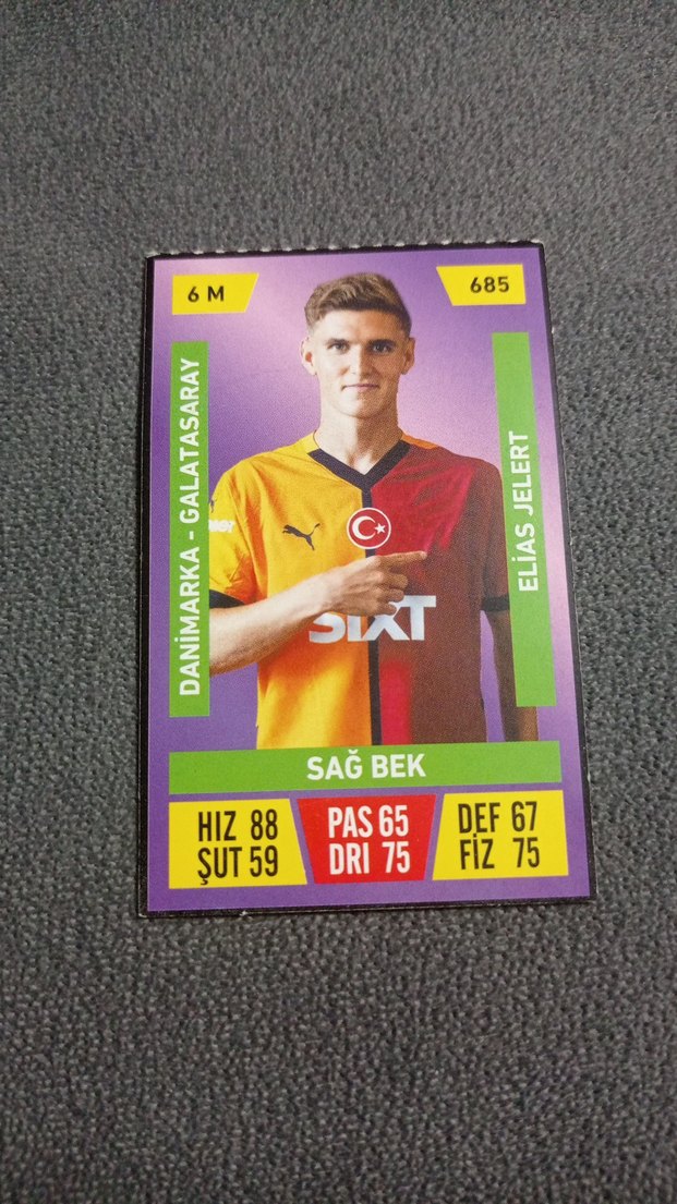 Elias Jelert futbol kartı - Görsel 3
