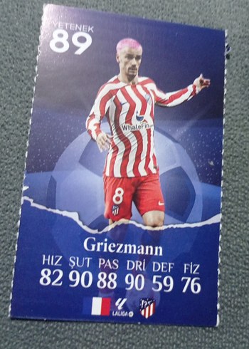Griezmann Futbol Kartı - Görsel 2