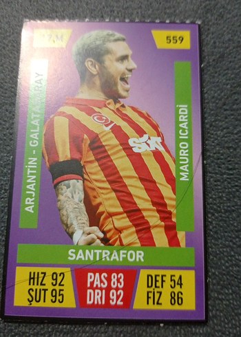 Mauro Icardi Futbol Kartı - Görsel 3