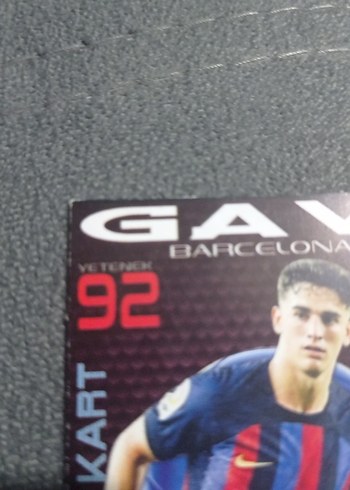 Gavi Barcelona Futbol Kartı - Görsel 5
