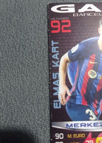 Gavi Barcelona Futbol Kartı - Görsel 4