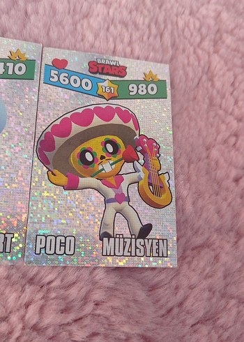 Renkli Brawl Stars hologram koleksiyon kartları - Görsel 5