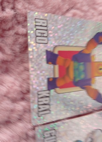 Renkli Brawl Stars hologram koleksiyon kartları - Görsel 10