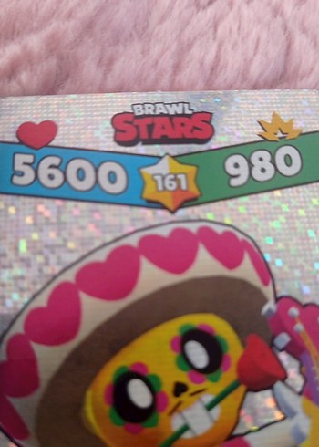 Renkli Brawl Stars hologram koleksiyon kartları - Görsel 9