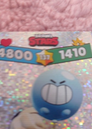 Renkli Brawl Stars hologram koleksiyon kartları - Görsel 8