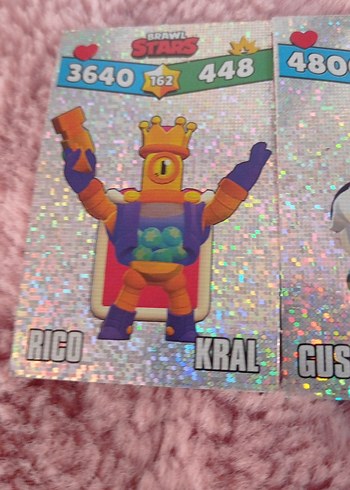 Renkli Brawl Stars hologram koleksiyon kartları - Görsel 3