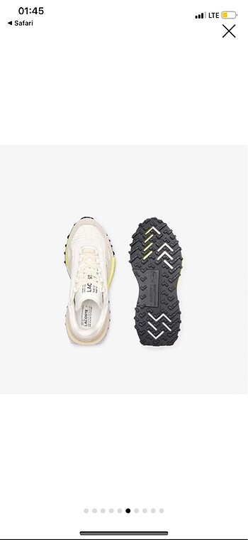 Lacoste Lacoste Spor Ayakkabı