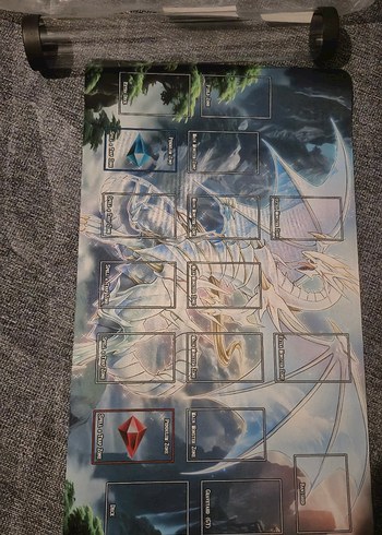Yugioh playmat - Kart oyunu matı - Görsel 3