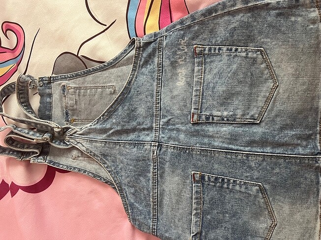 7 Yaş Beden mavi Renk Zara salopet
