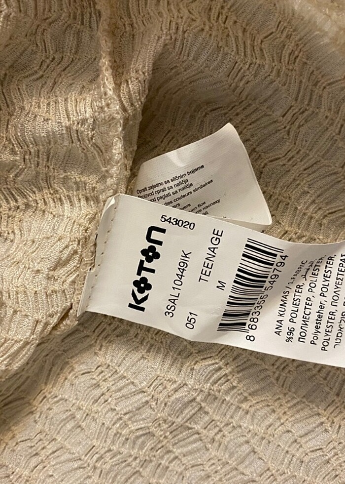 KOTON GÖMLEK BLUZ - Görsel 3