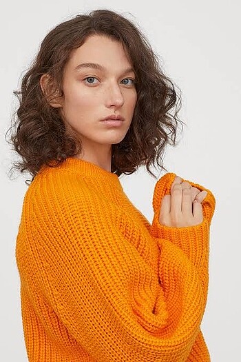 H&M Hm Turuncu Kazak