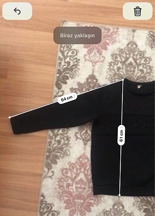 m Beden Zara sweat 