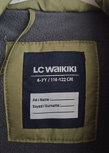 Kapüşonlu Erkek Çocuk Haki Mont - Görsel 6