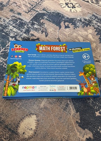 Beden Math Forest Eğlenceli Matematik Oyunu