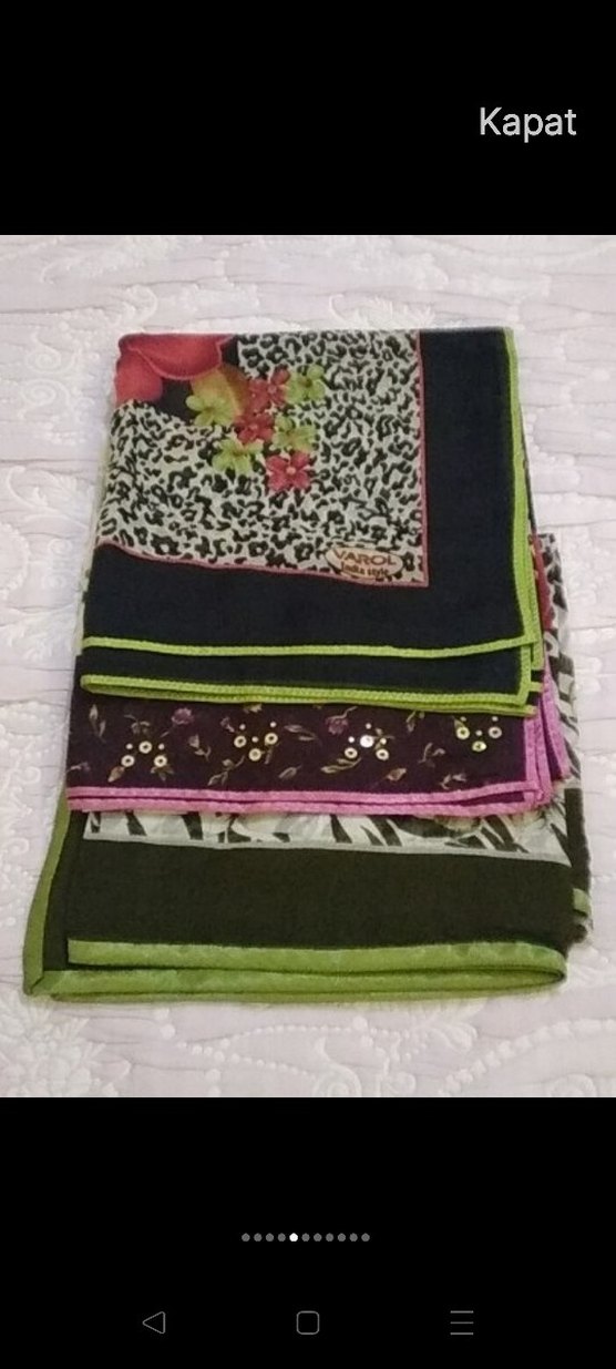 çeyiz ürünleri iğne oyalı pistolu tülbent - Görsel 5