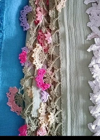 çeyizlik namaz bezi eşarp - Görsel 3