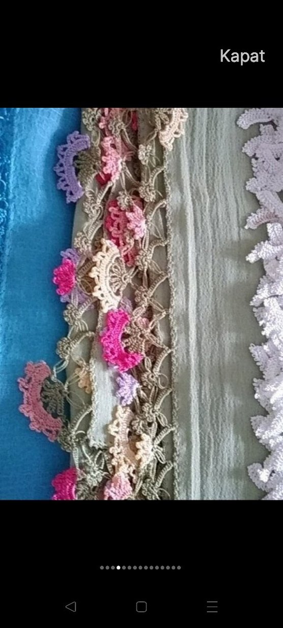 çeyizlik namaz bezi eşarp - Görsel 3