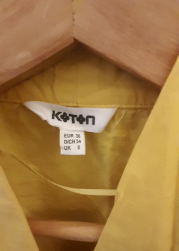 Sarı Drapeli V Yakalı Midi elbise - Görsel 7