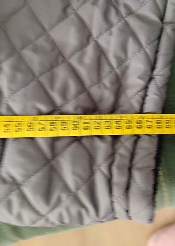 Gri Erkek Kapitone Fermuarlı Mont - Görsel 15