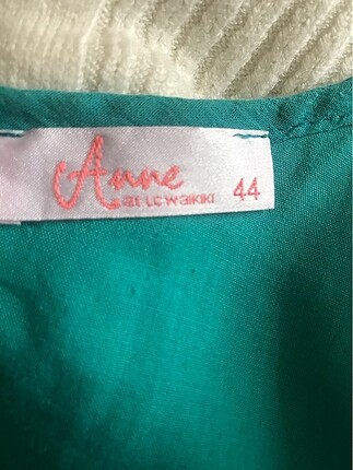 44 Beden yeşil Renk Anne elbise