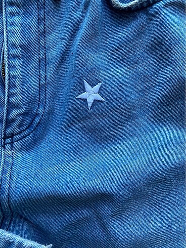 xl Beden mavi Renk Yıldız işlemeli