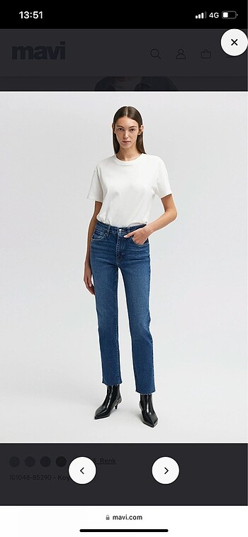 27 Beden mavi Renk Mavi Jeans